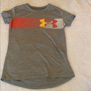 YXL Under Amour dri-fit tee shirt
